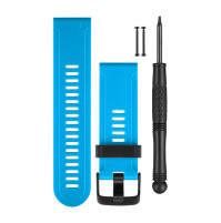 Silicone Watch Bands - Blue - For Fenix3, and Tactix Bravo - 010-12168-26 - Garmin