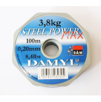 Steel Power Max Fishing Line - Clear - 100 M - 3411-012X - D.A.M