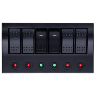 Rocker Switch with 6 Panels - PN-AF6S - ASM