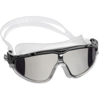SKYLIGHT - CLEAR SILICONE WITH BLACK MIRRORED LENSES - GG-CDE2033750 - Cressi