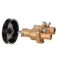 Bronze Flexible Cooling Pump with Pulley for Mercury / Quicksilver 46-862914T10 - DJ-M14862-P - DJ PUMP