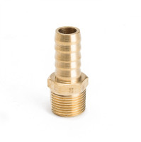 Hose Barb Fitting with Brass 1/2 inch and 3/8 inch NPT - IJB375-500 - Tides Marine