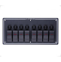 Rocker Switch with 8 Panels - PN-LB8H - ASM