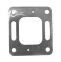 Stainless Steel Block Off Plate with Bleeder Holes For Mercruiser V6-229 C.I.D and 262 C.I.D - MC-20-99208 - Barr Marine