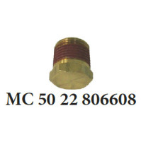 Drain Plug for Mercruiser 4 cylinder 181C.I.D 140 H.P 3.0l & 3.0LX - MC-50-22-806608 - Barr Marine