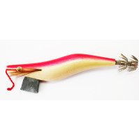 Ultra Cloth Wrapped Squid with Plomb - Pink Color - Size 3.0 - S32-PK - AZZI Tackle