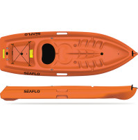 Kayak for Adult - Orange Color - 8' -SF-2001-021U - Seaflo