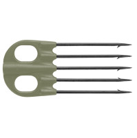 Trident 5 points - Jet 5 Mustad Prongs - Military Green - TR-SAA023M   - Salvimar (ONLY SOLD IN LEBANON)