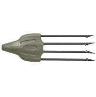 Trident 4 points - Speed 4 MUSTAD - Military Green - TR-SAA008/M - Salvimar (ONLY SOLD IN LEBANON)