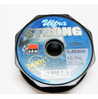Ultra Strong Fishing Line - Olive color - 100 M - 3454-040 - D.A.M